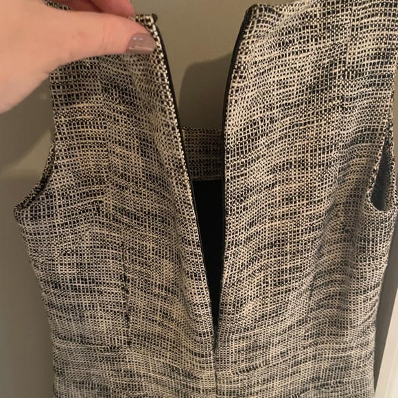 Banana Republic Wool/Cotton Blend Shift, Size 0 - like new, timeless, versatile - Picture 5 of 11